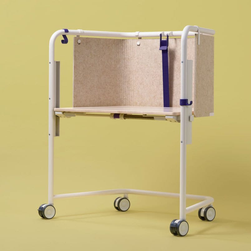 Image 1: Vitra Scout workstation by Konstantin Grcic tubular steel frame mobile desk