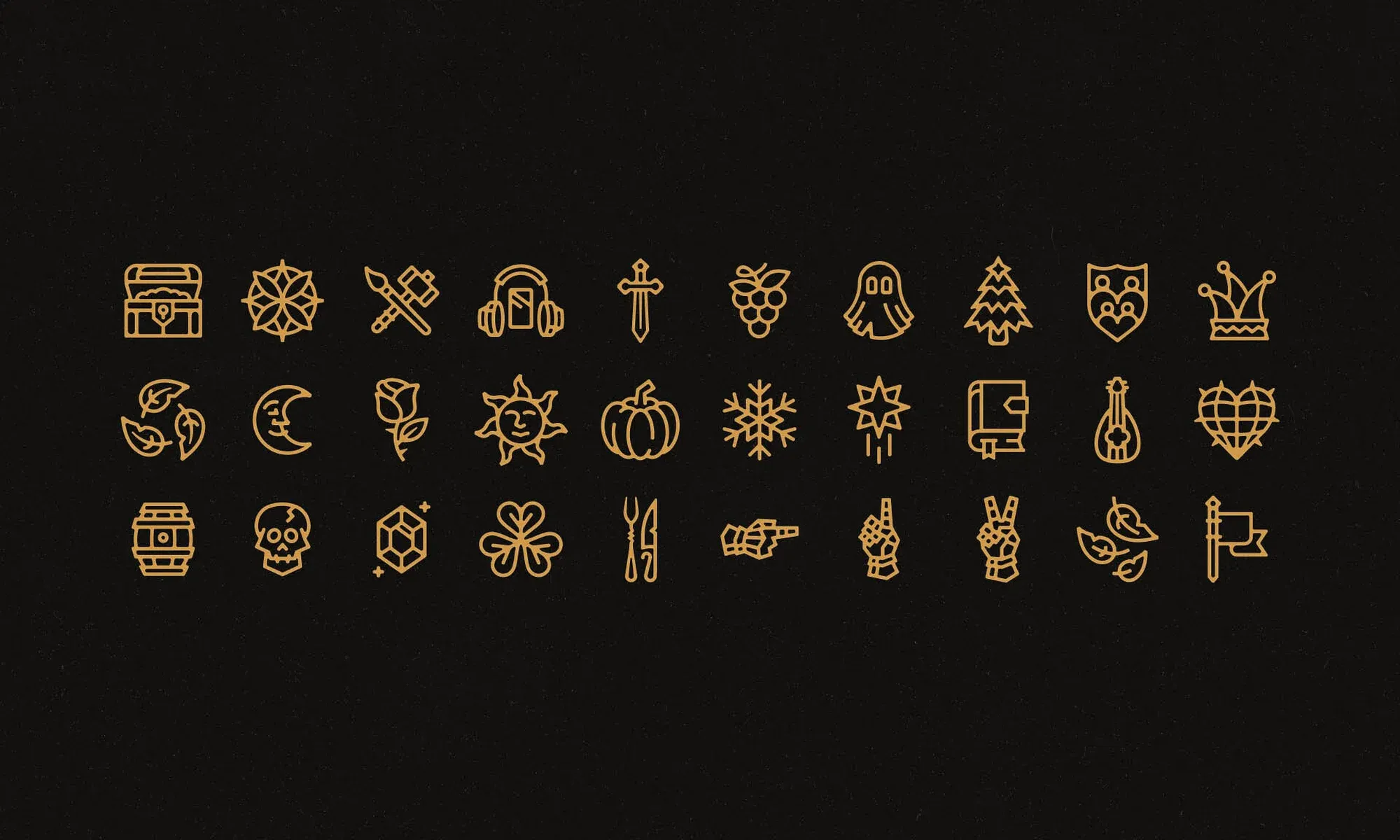 Image 2: Chillon Castle brand identity custom typeface developed with NewGlyph showing medieval letterforms