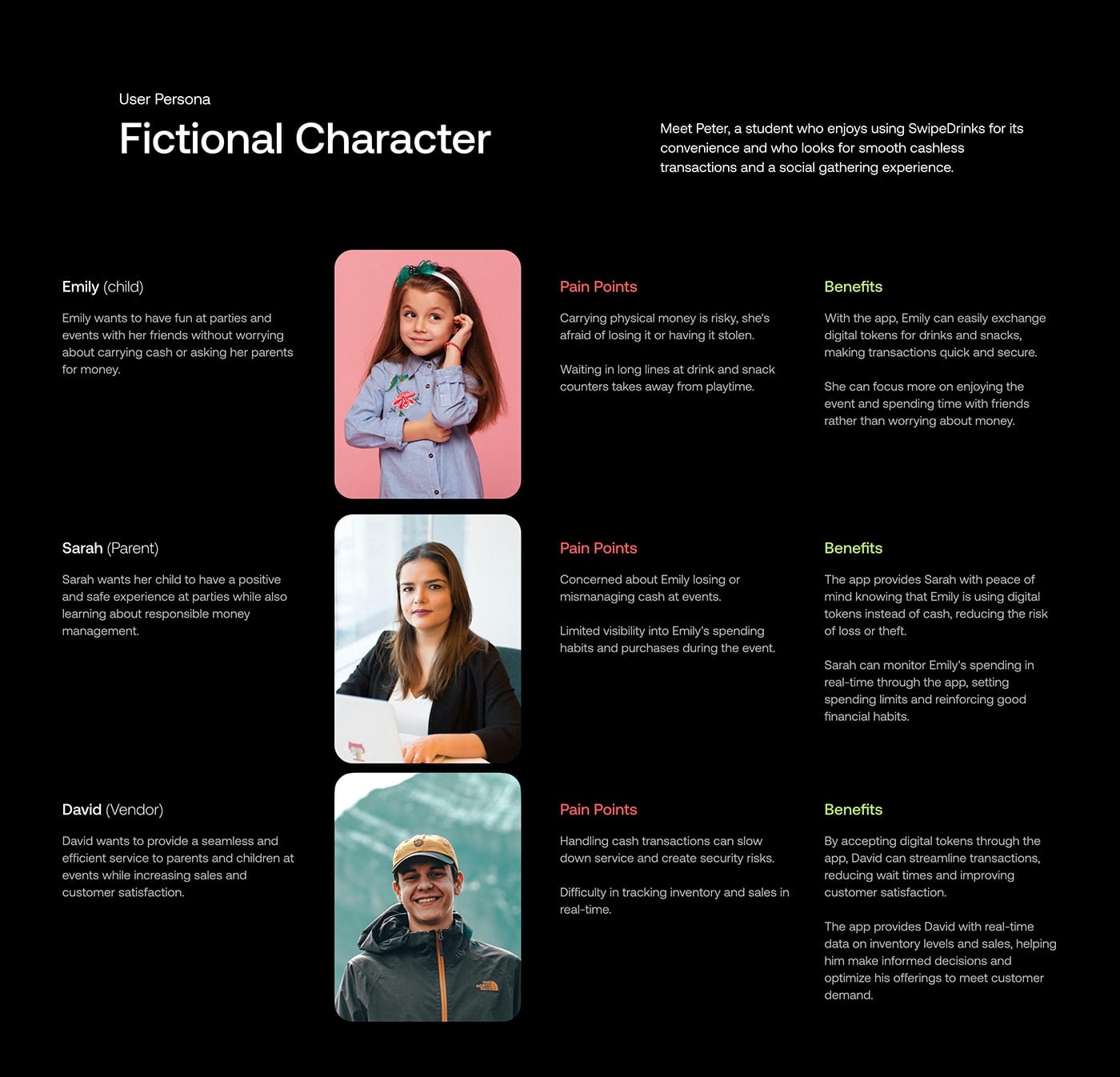 Image 7: Image from the Swipe Drinks: A Kid-Friendly UI UX Design Case Study article on Abduzeedo