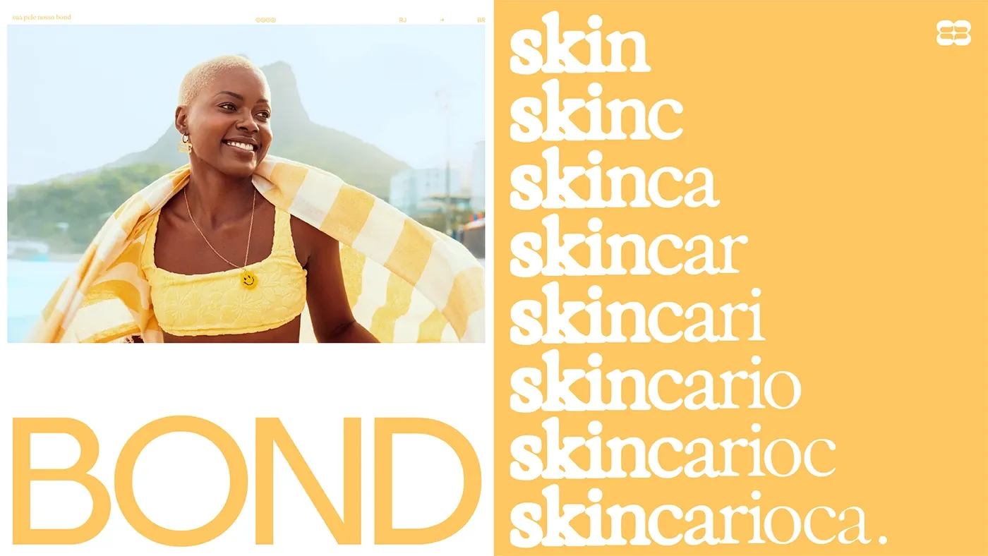 Image 5: Bond beauty branding by Renan Benvenuti