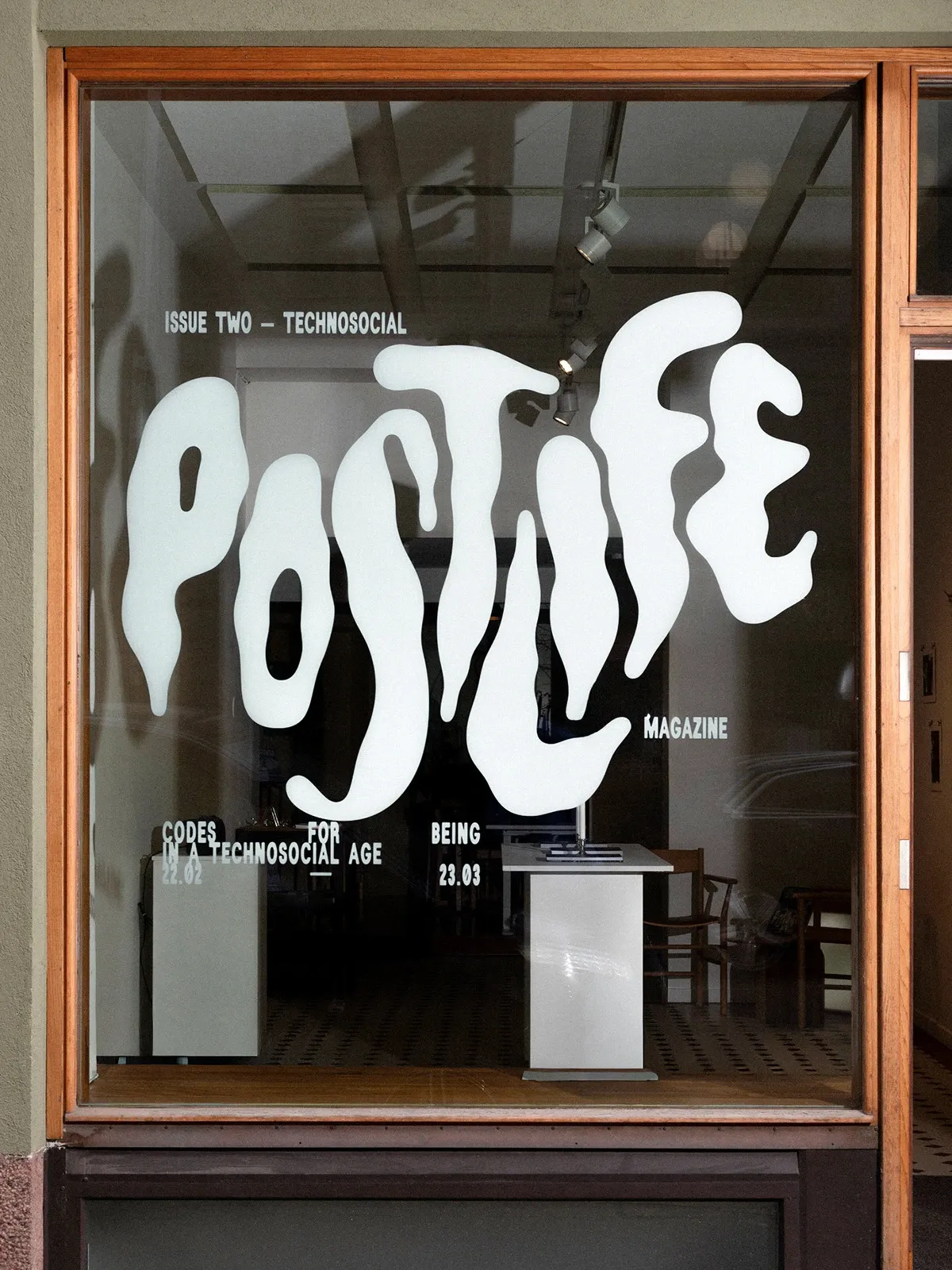 Image 4: Postlife Magazine Issue Two editorial design interior typography