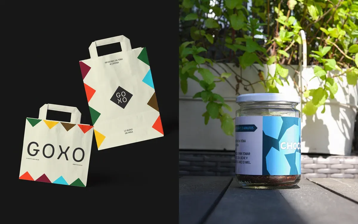 Goxo – A Warm and Flavorful Branding & Packaging for an Organic Caffeine-Free Tea Brand by Leyma Design