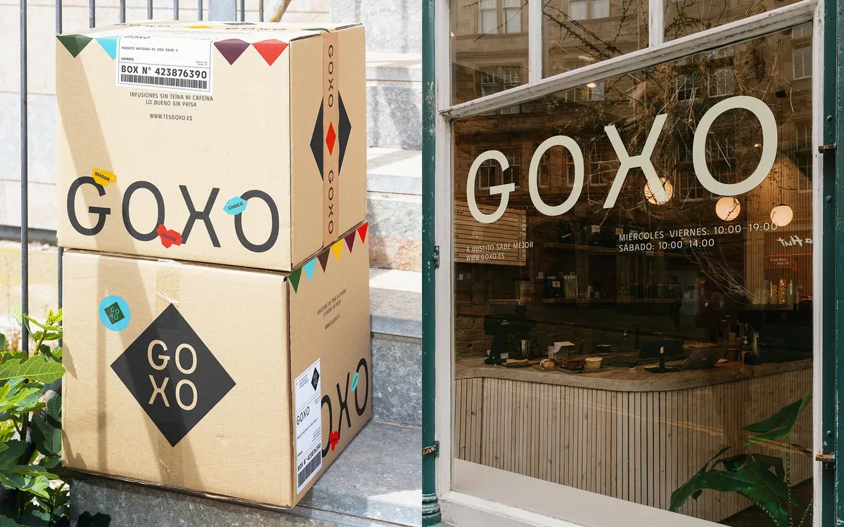 Goxo – A Warm and Flavorful Branding & Packaging for an Organic Caffeine-Free Tea Brand by Leyma Design