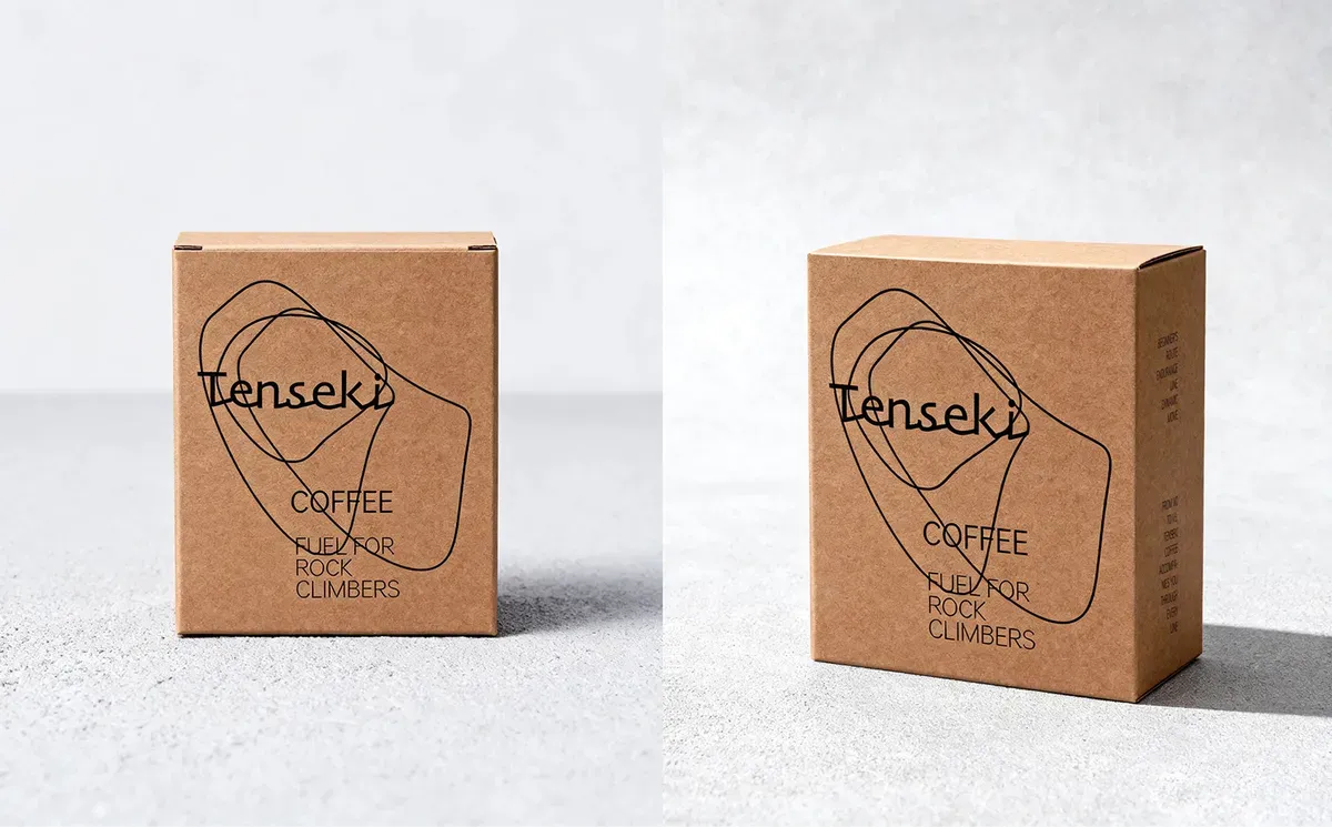 Tenseki "climbing-themed coffee“ - Branding & Packing Design
