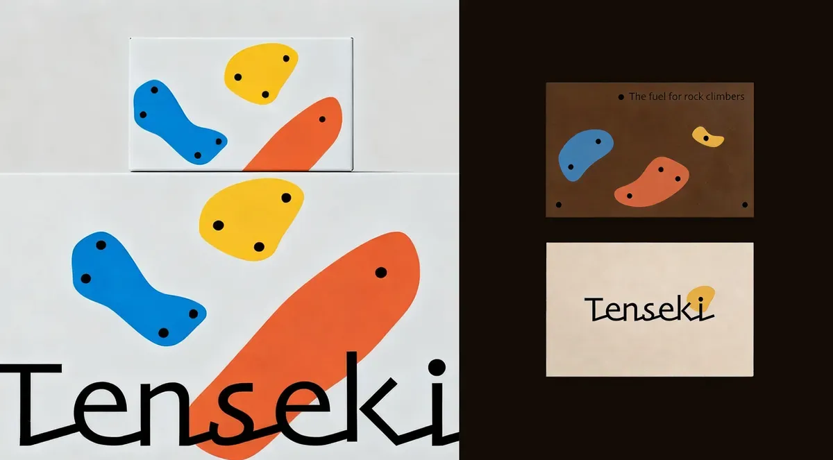 Tenseki "climbing-themed coffee“ - Branding & Packing Design
