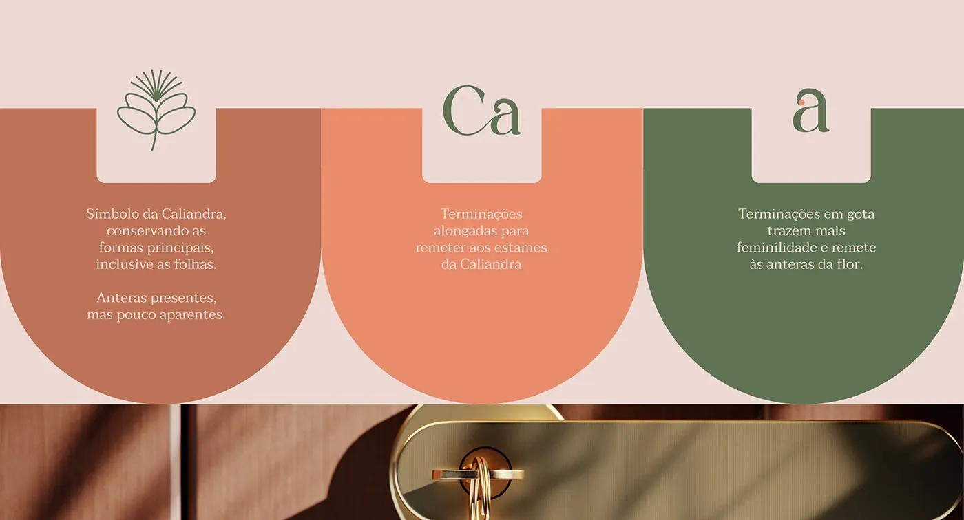 Image 4: Calliandra Cerrado branding applied to business cards and stationery