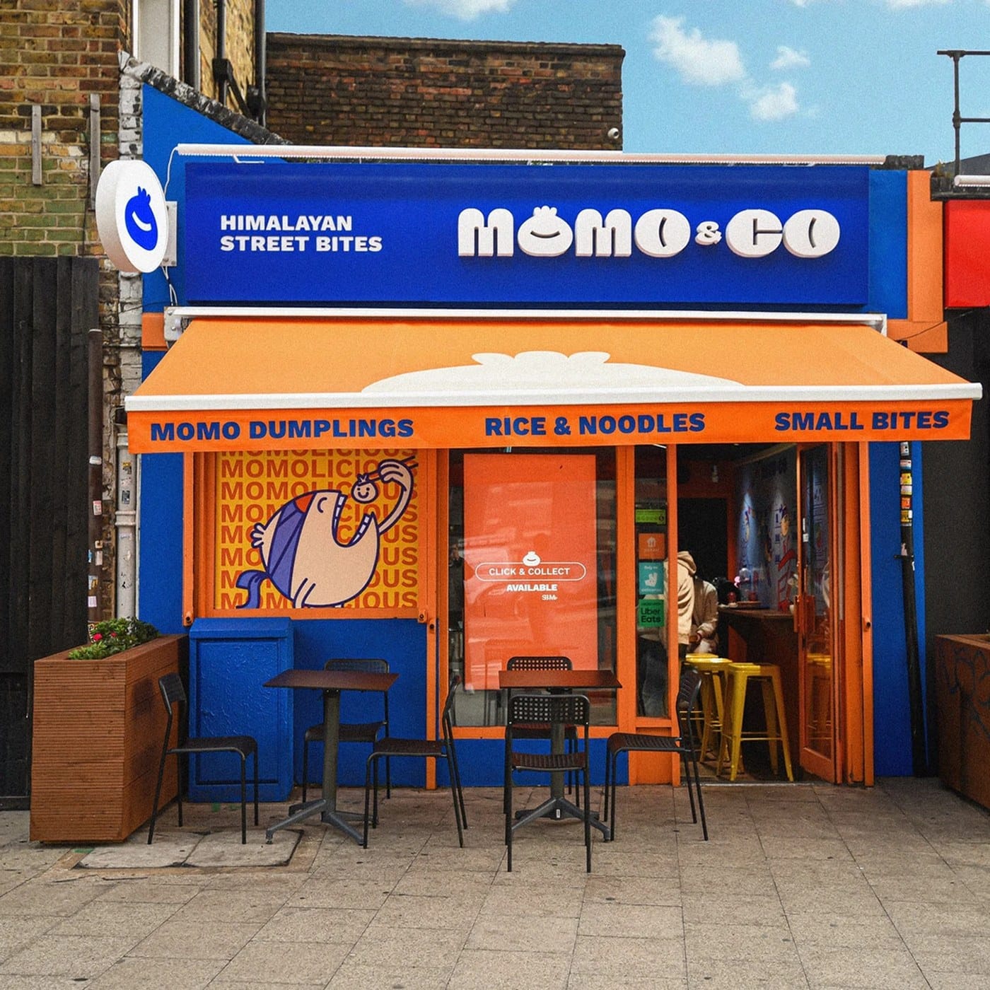 Image 6: Brandtown Studio Builds a Mascot-Led Restaurant Brand Identity