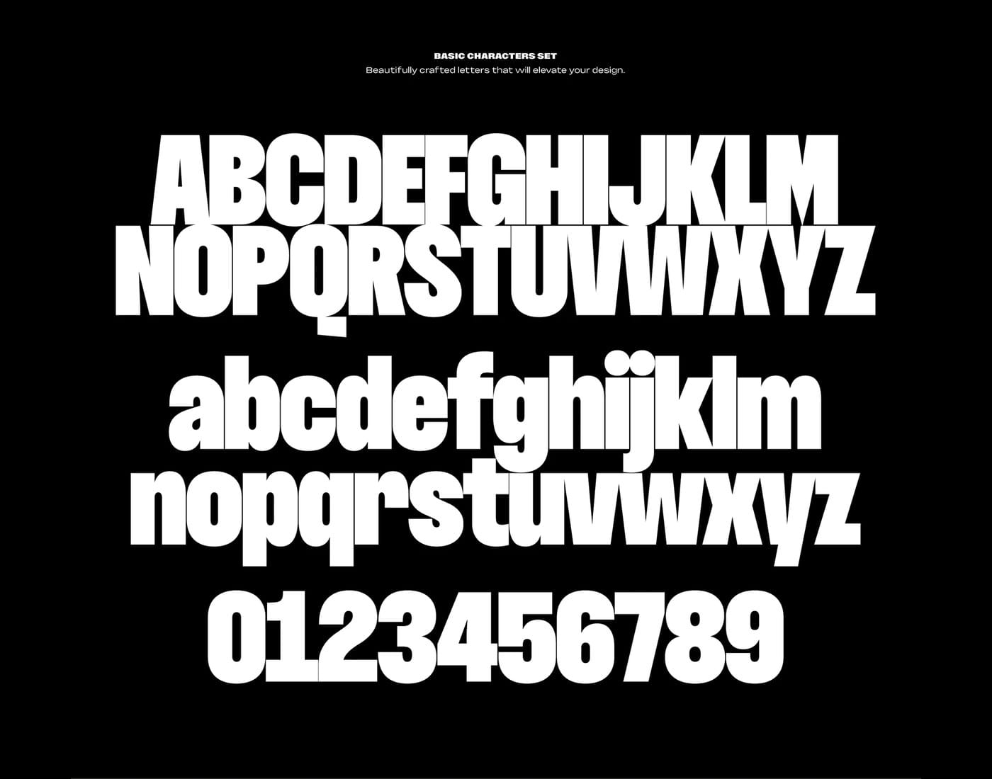 Image 4: Dominique condensed display variable typeface fashion poster mockups red on cream and black on yellow