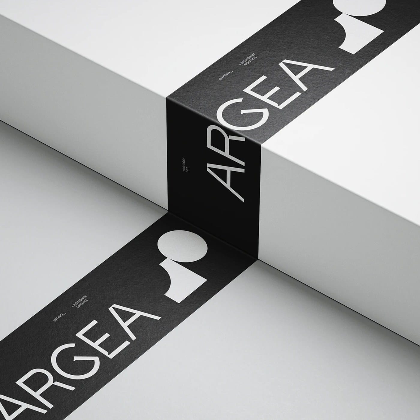 Image 9: Argea Brand Identity Design: Geometry by Camila Polinelli