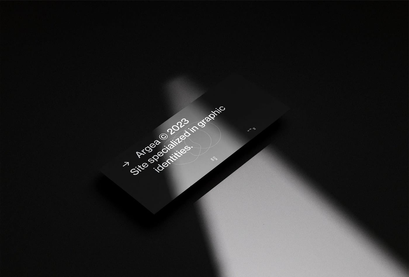 Image 6: Argea brand identity design social media templates with parenthetical word splits