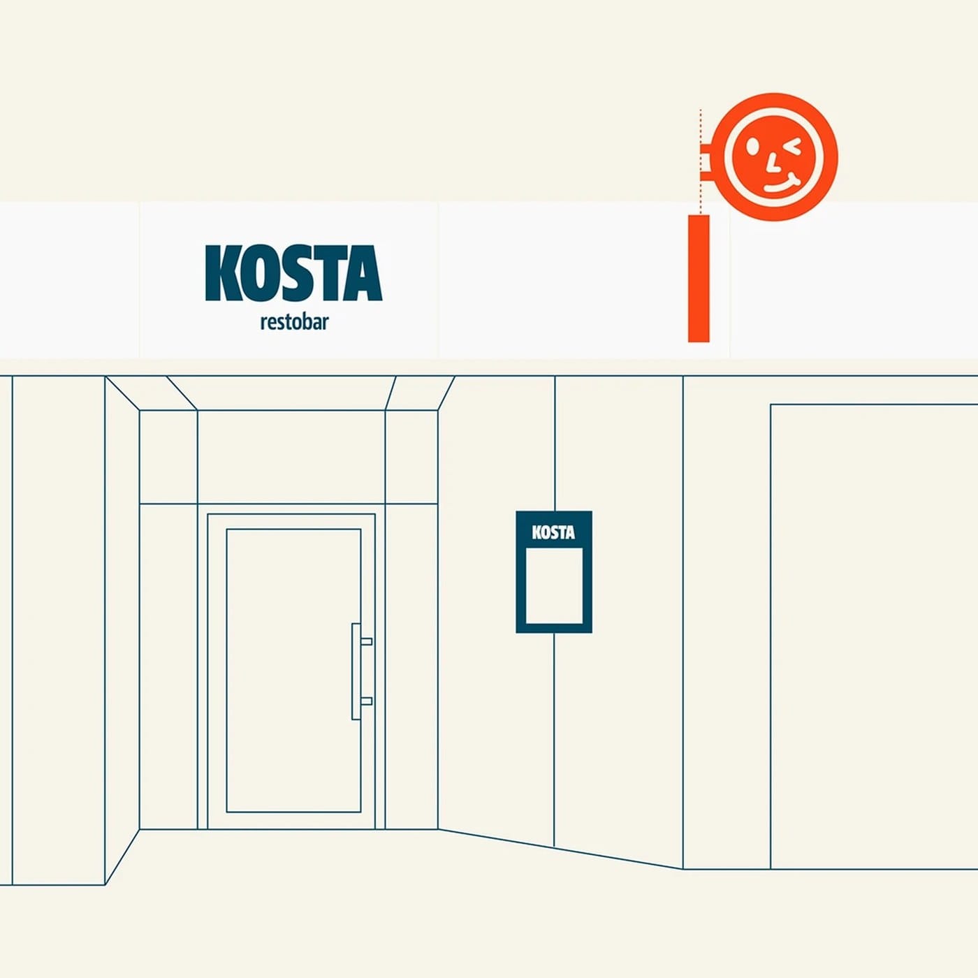 Image 9: KOSTA by QARAJ ㅤ — Typography Project