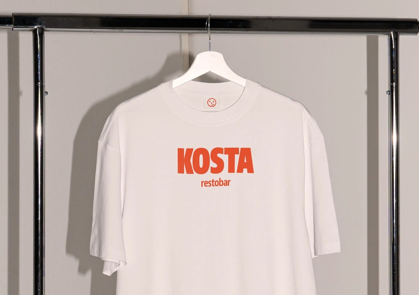 Image 6: KOSTA application detail — display typography design by QARAJ ㅤ