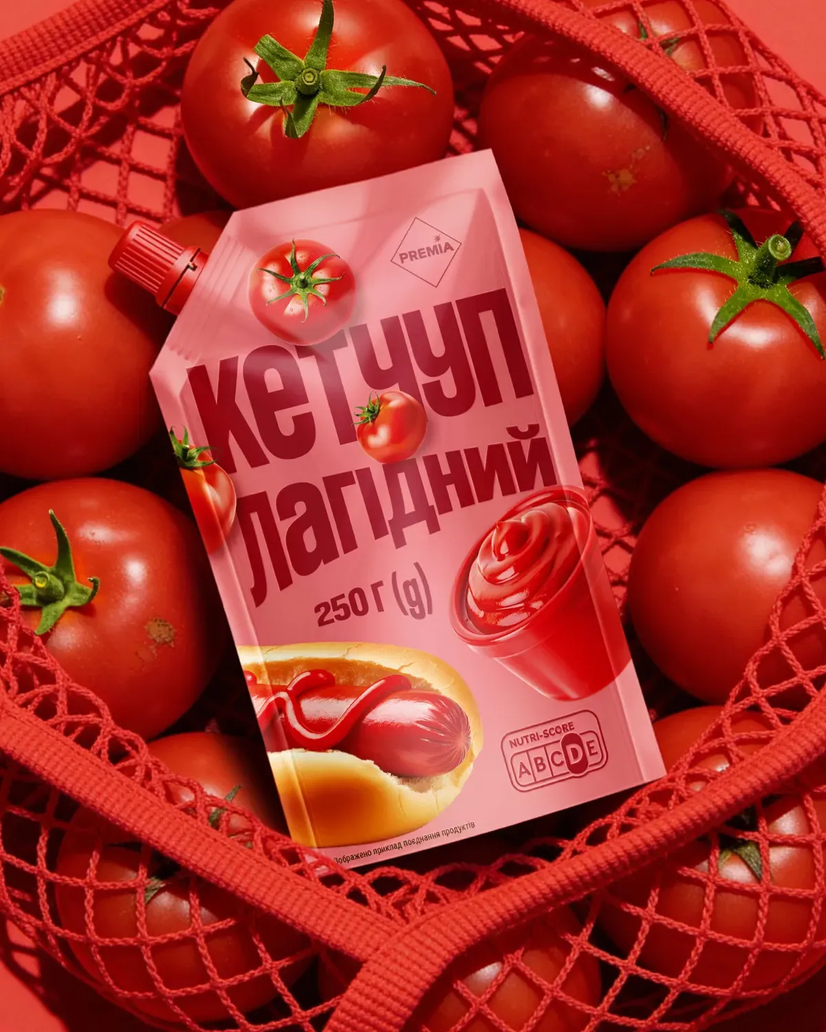 Packaging Design for the Premiya Sauce Line by Silpo