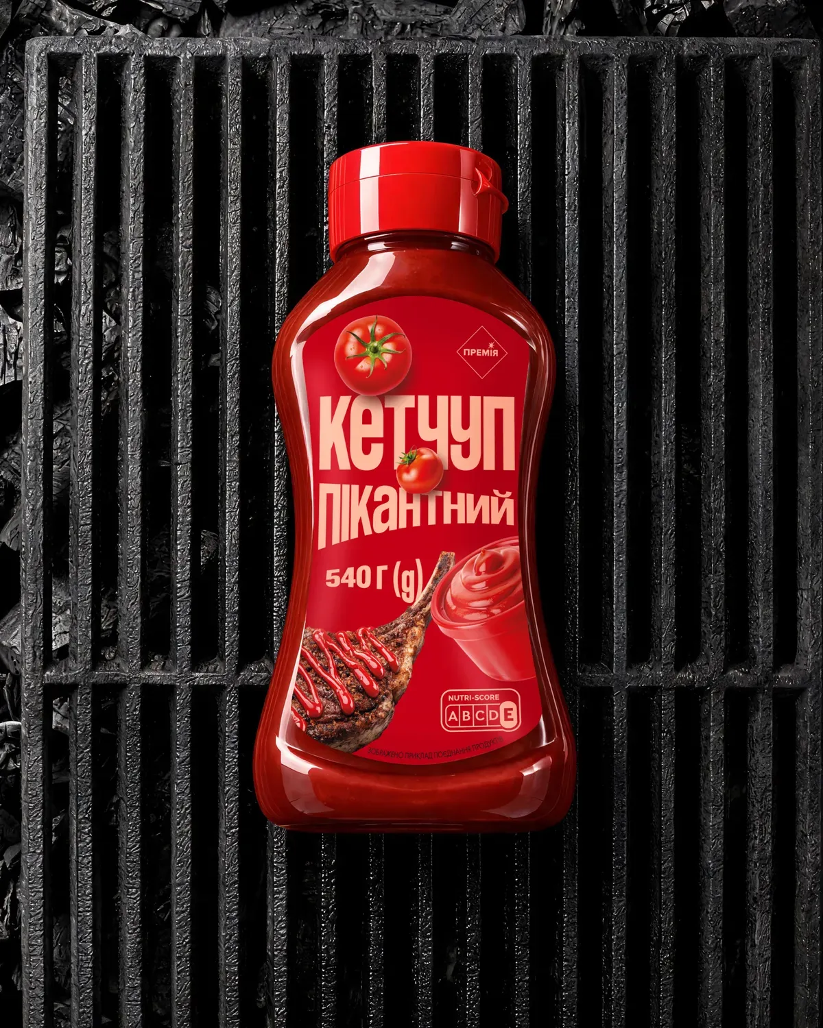 Packaging Design for the Premiya Sauce Line by Silpo