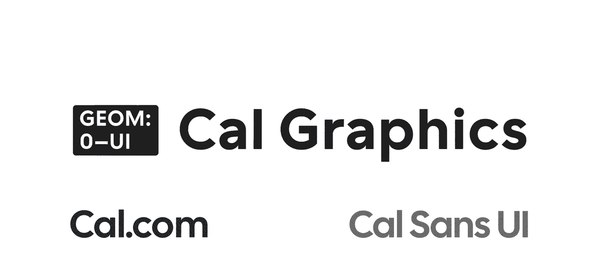 Cal Sans UI: variable font cho thiết kế giao diện!