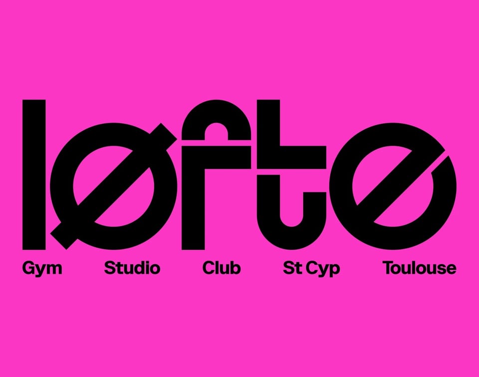Thiết kế nhận diện Løfte Gym: Khi typography và geometry "nói chuyện" với không gian