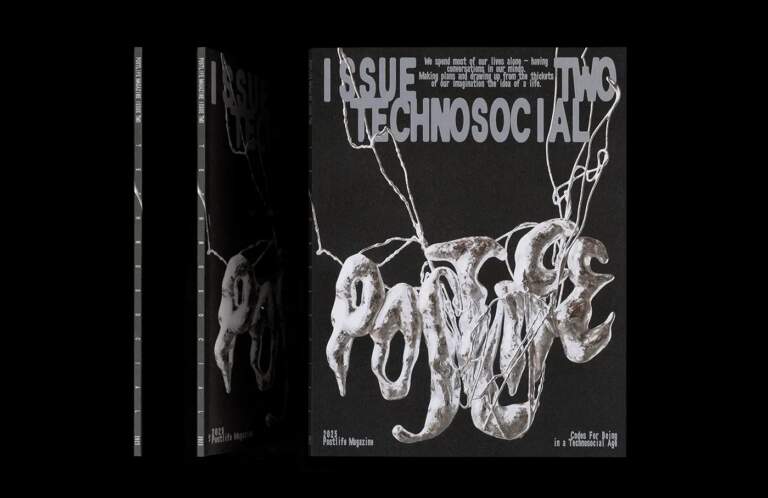 Image 1: Postlife Magazine Issue Two editorial design spread layout