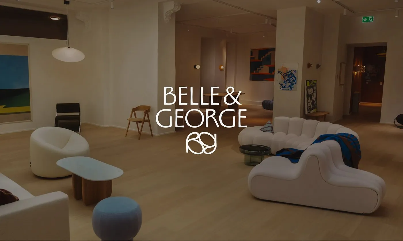 Art Deco và Giấy Tái Chế: Case Study Brand Identity cho Belle & George