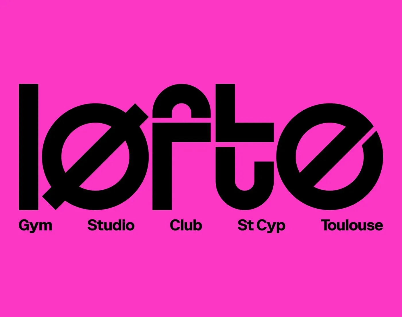 Thiết kế nhận diện Løfte Gym: Khi typography và geometry “nói chuyện” với không gian