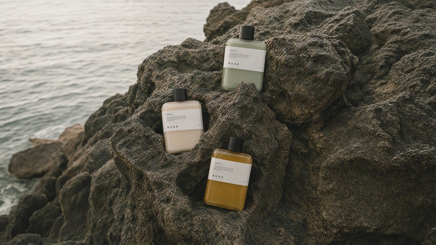 Image 4: NURE composition detail — packaging design by Shcherbashyna Olha