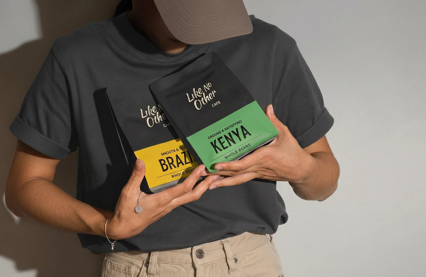 Image 4: Like No Other brand identity t-shirt design