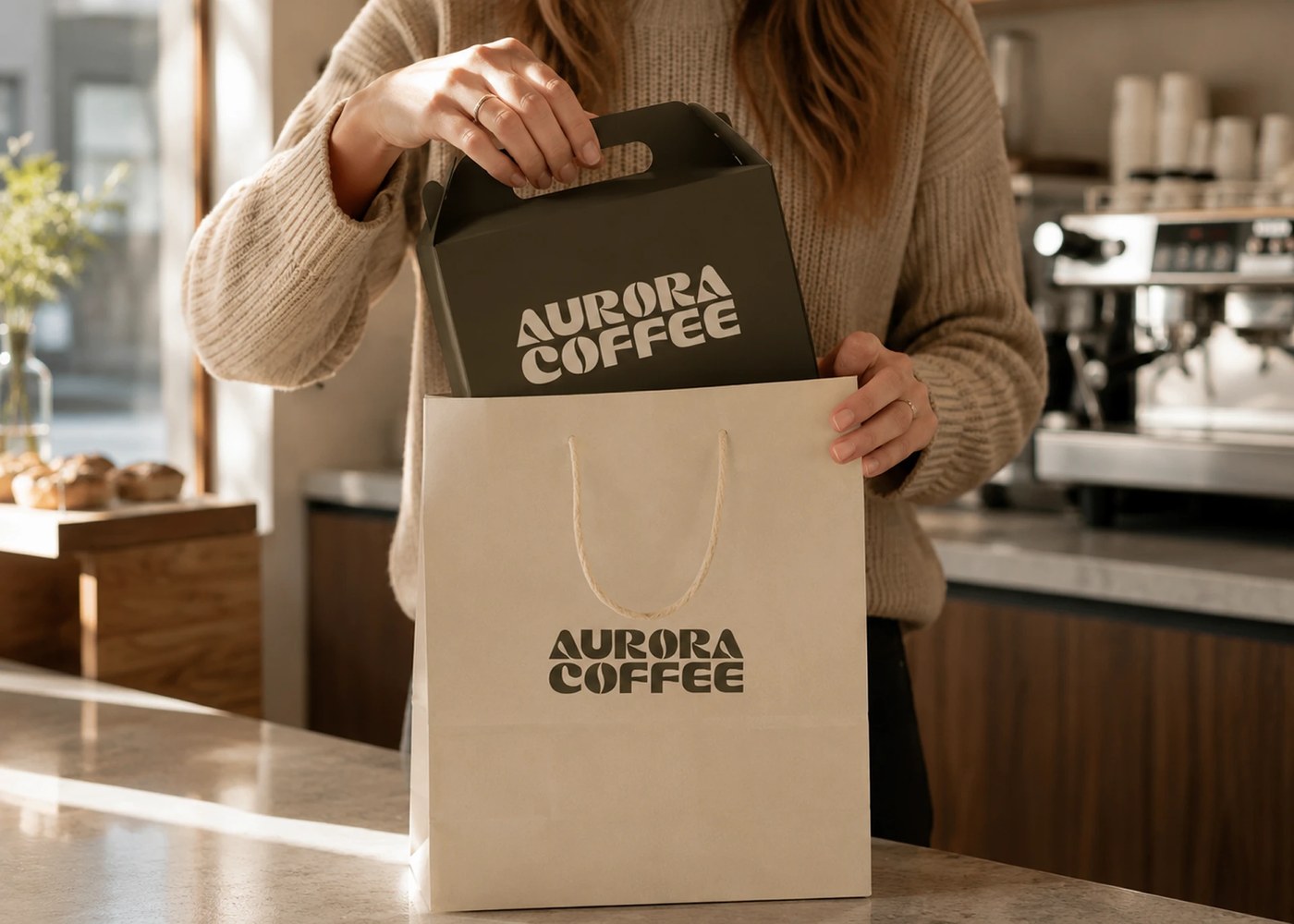 Image 3: Aurora l Coffee system overview — packaging design by Pial Biswas ✪