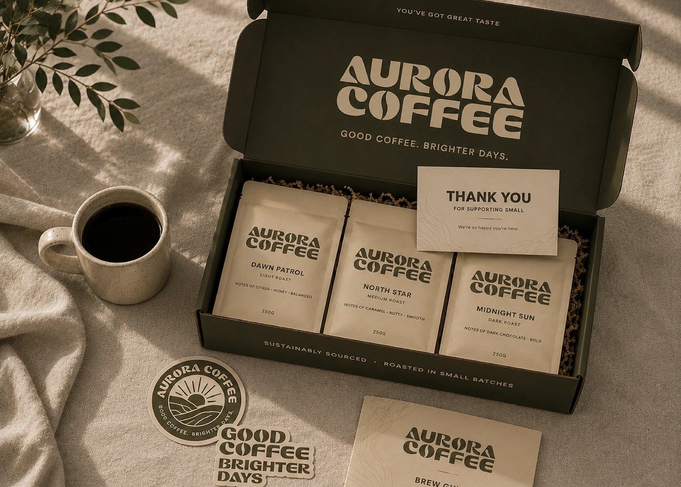 Image 5: Aurora l Coffee alternate view — packaging design by Pial Biswas ✪