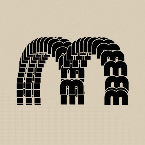 Image 2: KINETIC TYPE ▻ v2 detail view — kinetic typography motion design by Knife .