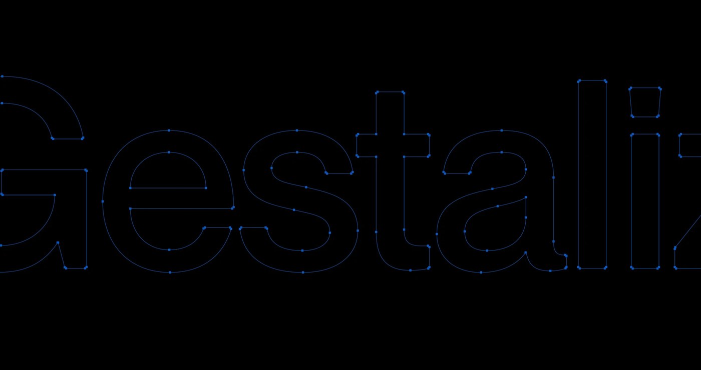 Image 3: educational brand identity typographic construction