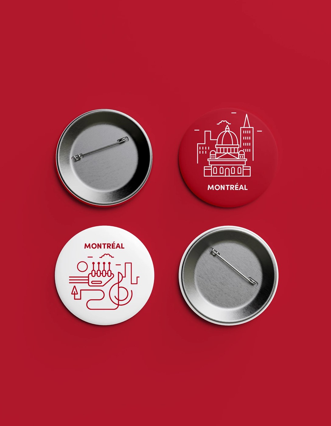 Image 6: Tim Hortons City Branding application detail — brand identity design by studio le_m