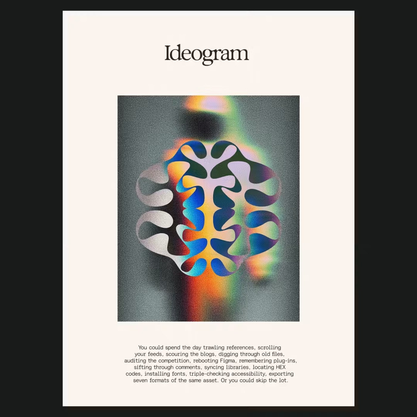 Image 8: How&How's Brand Identity System for Ideogram