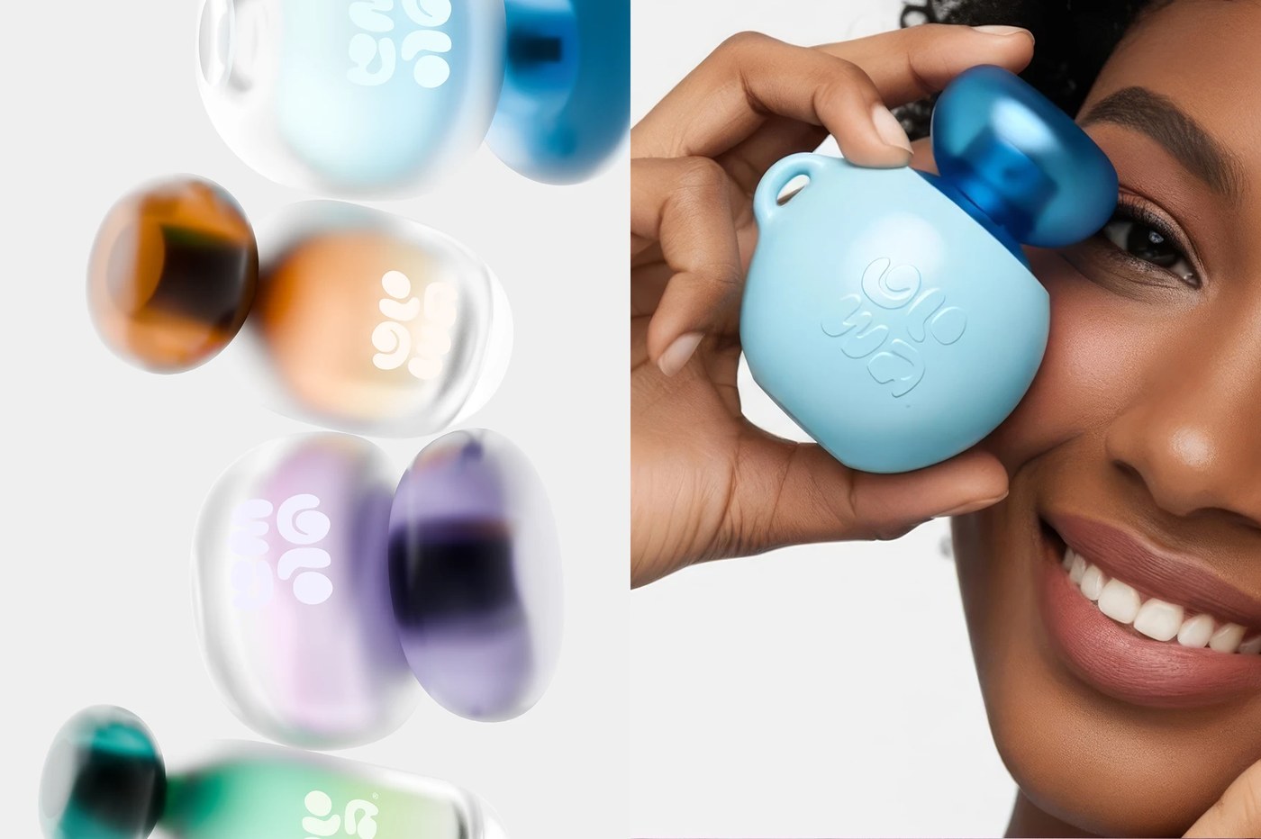 Image 4: GLOWA® Skincare Branding & composition detail — packaging design by Creavora ®