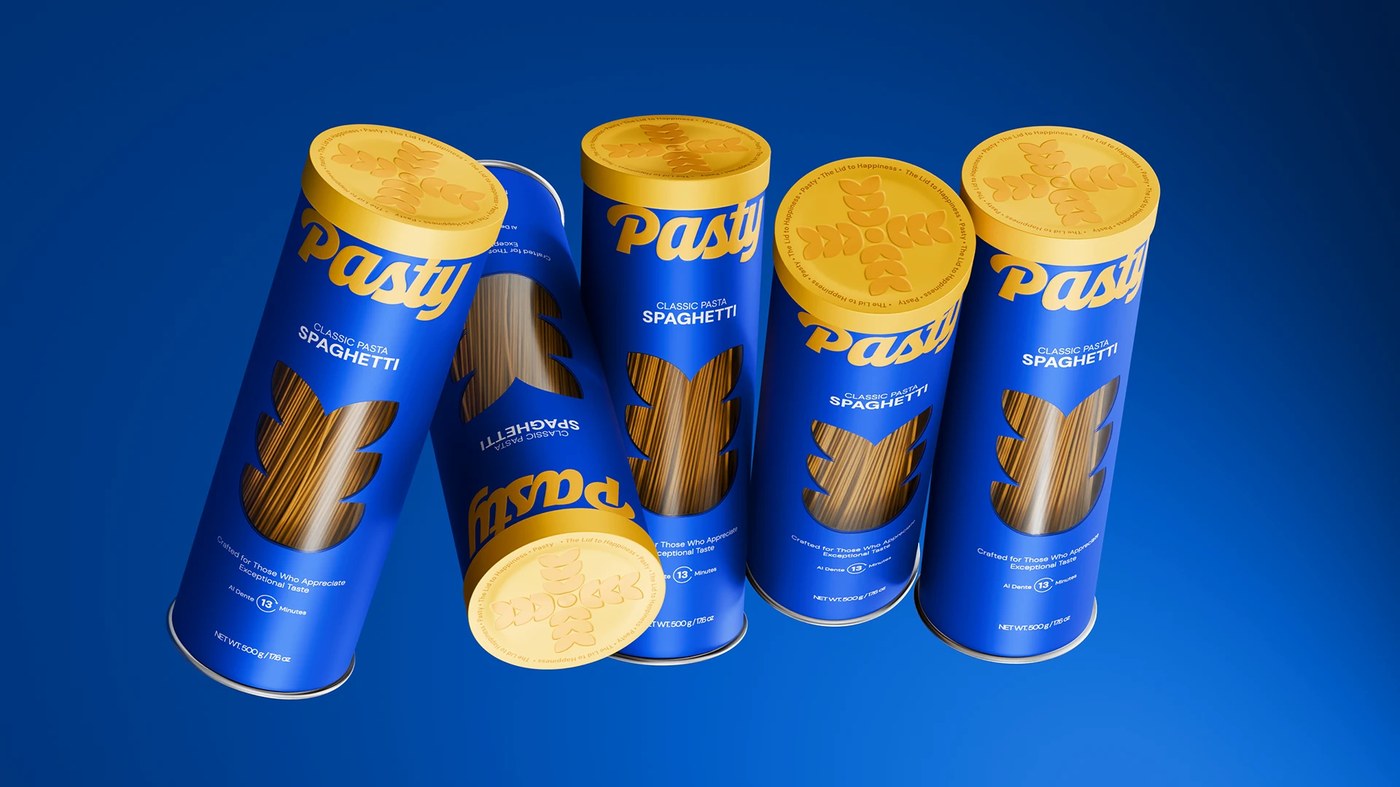 Image 5: Pasty Branding alternate view — packaging design by Venore Creative