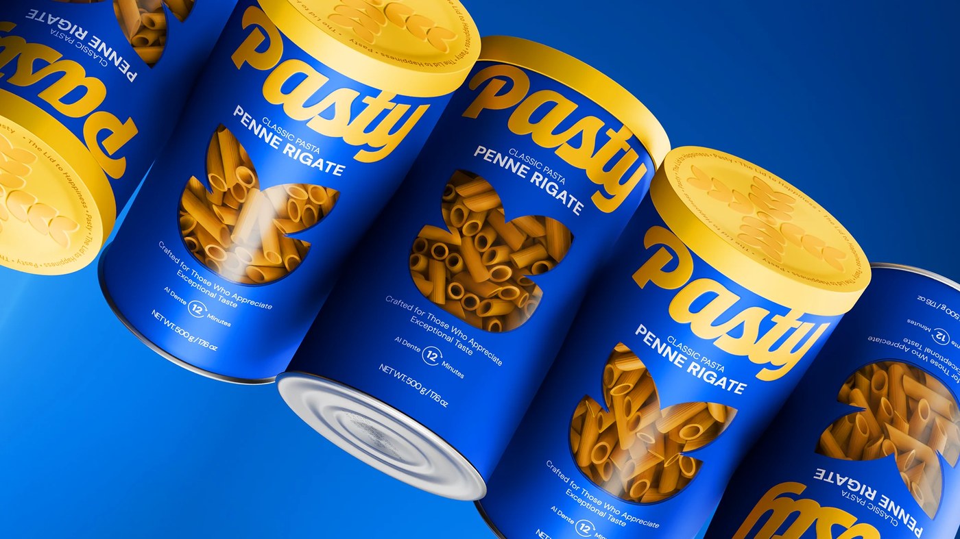 Image 8: Pasty Branding closing detail — packaging design by Venore Creative