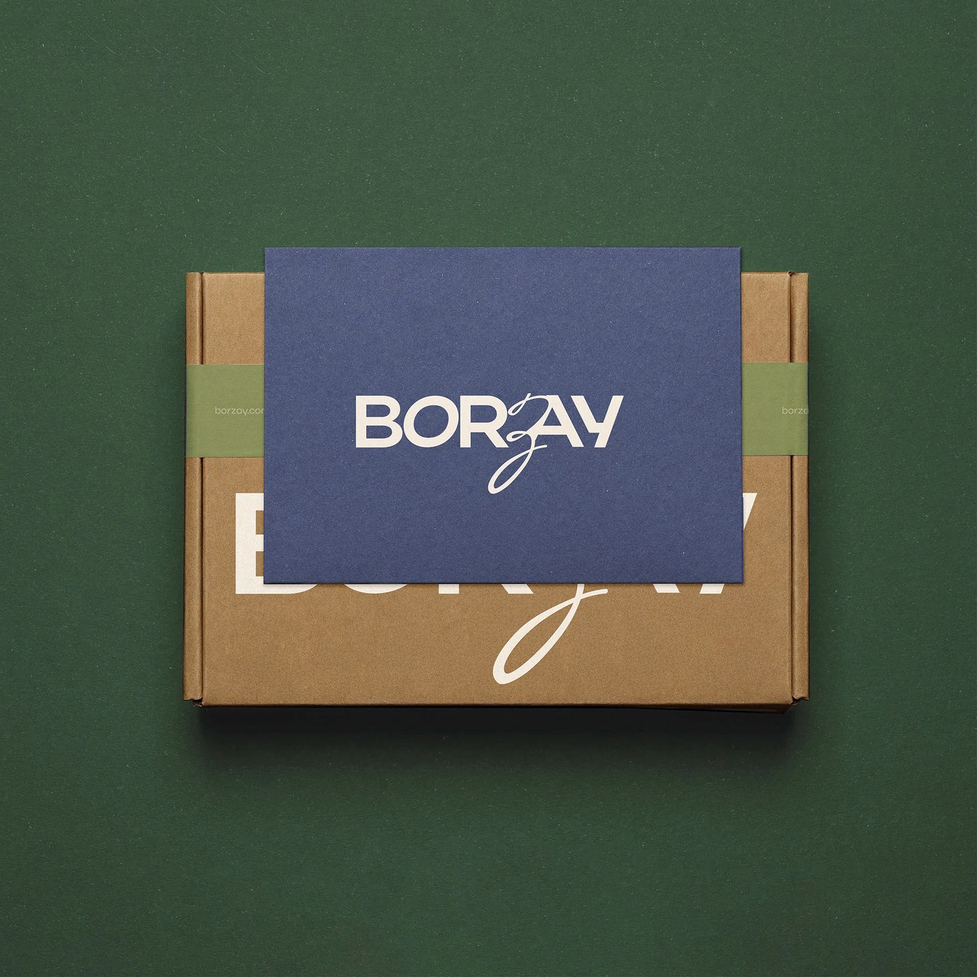 Image 7: Borzay brand packaging design hand-drawn lettering by Yulia Noten