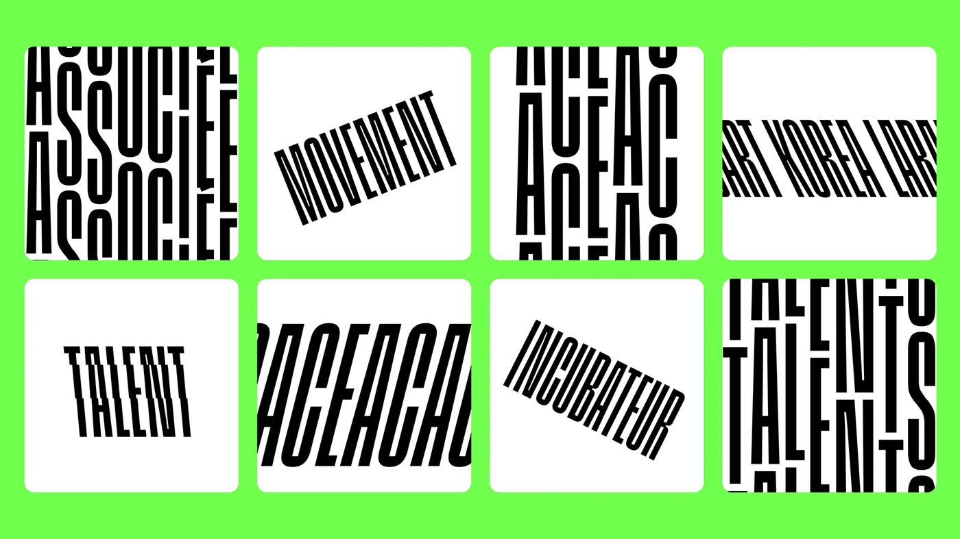 Image 5: cultural festival identity animated typeface