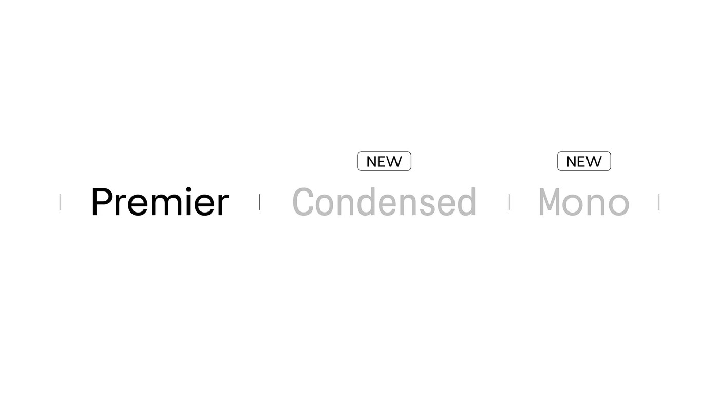 Image 2: FH Premier grotesque font family weight specimens — Light 300 through Black 900