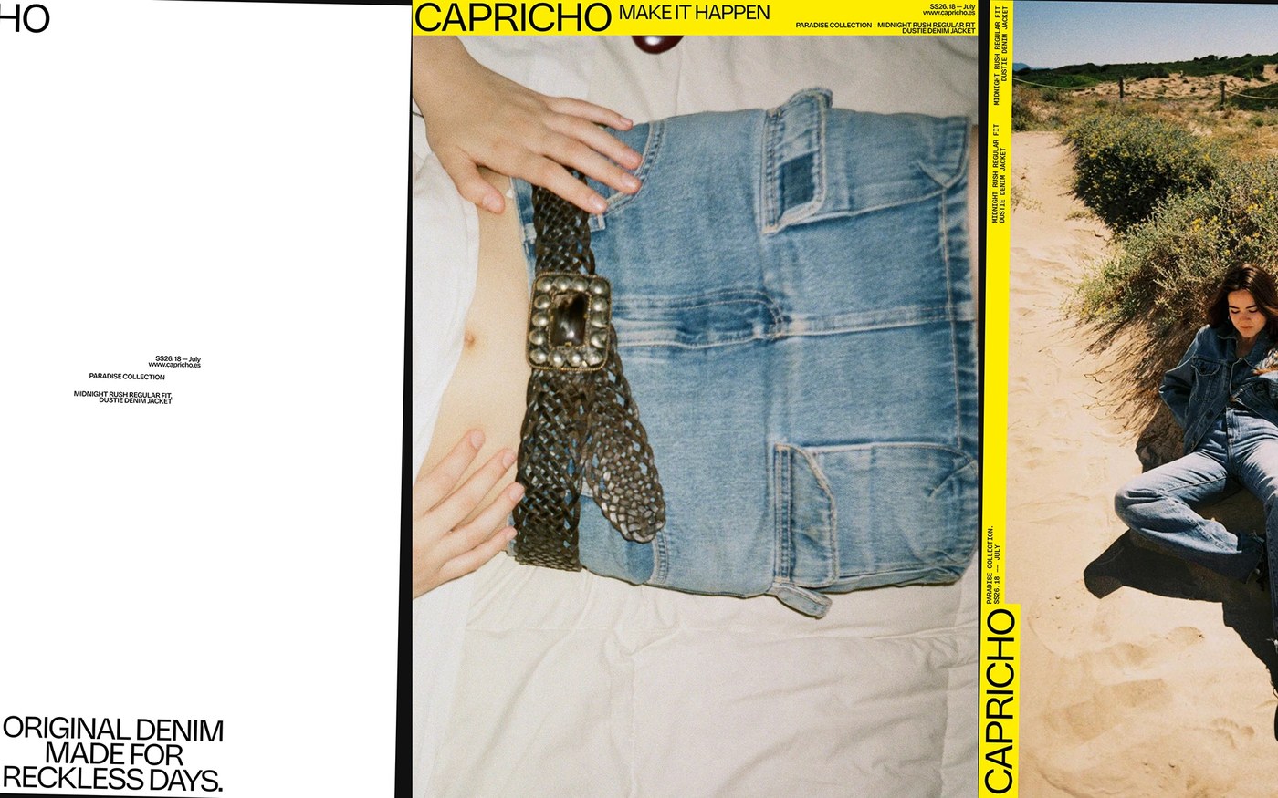 Image 3: Streetwear fashion styling illustrating the denim brand identity