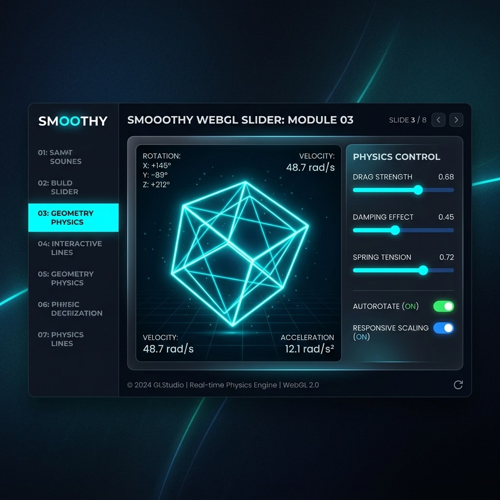 Smooothy Slider Library – Thư viện slider mã nguồn mở với hiệu ứng chuyển động cực mượt