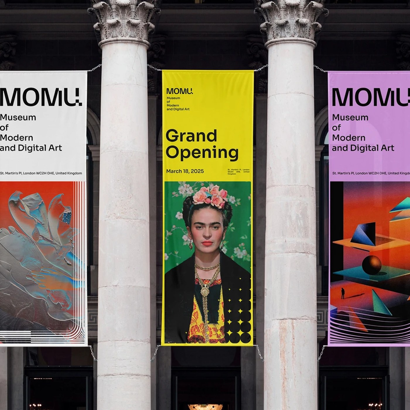 Image 9: Museum Brand Identity Design: Resonance in Motion for MOMU