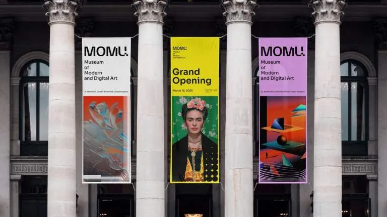 Img01 - MOMU London: Hệ thống nhận diện thương hiệu lấy cảm hứng từ sự cộng hưởng và chuyển động của những bước sóng