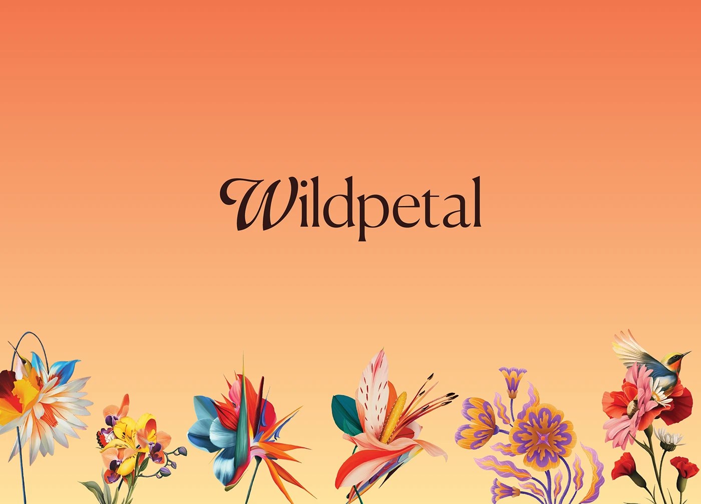 Image 6: Wildpetals brand applications and stationery — brand identity design by Joshua Oladele