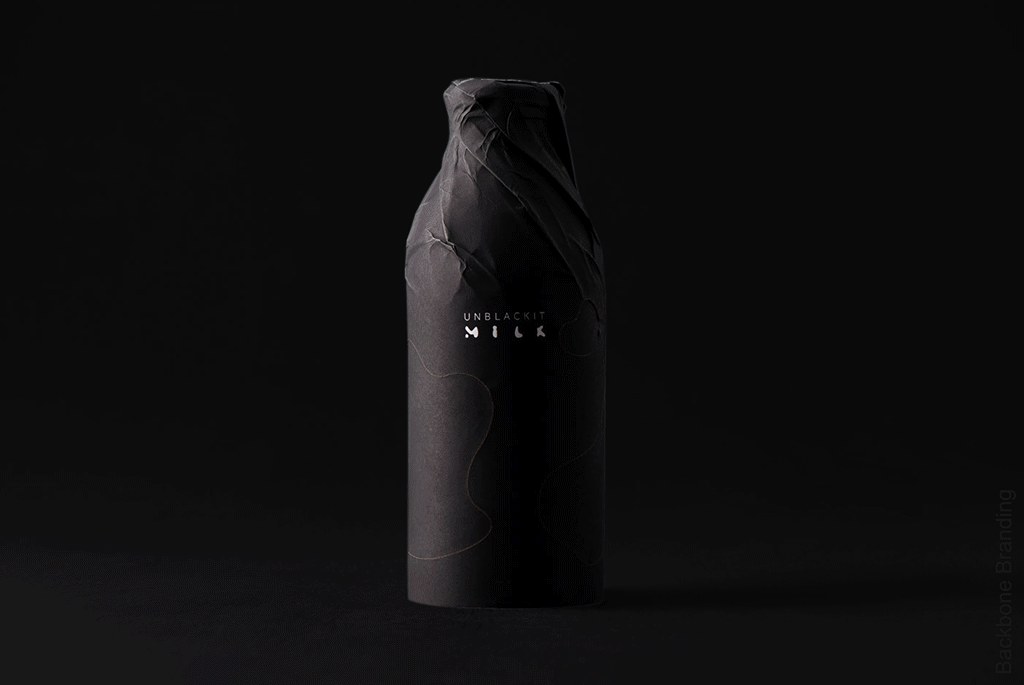Image 2: UNBLACKIT detail view — packaging design by Backbone Branding