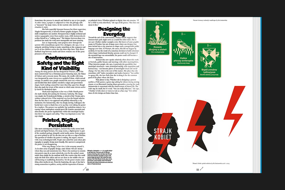 Image 6: PLOP #02 Dioda typeface detail — graphic design by Jan Estrada-Osmycki
