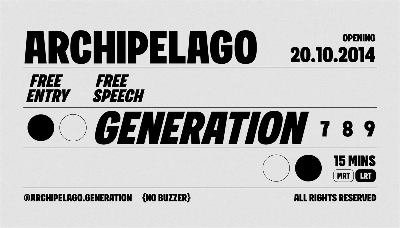 Image 3: bold condensed display typeface Overzero glyph rotation animation