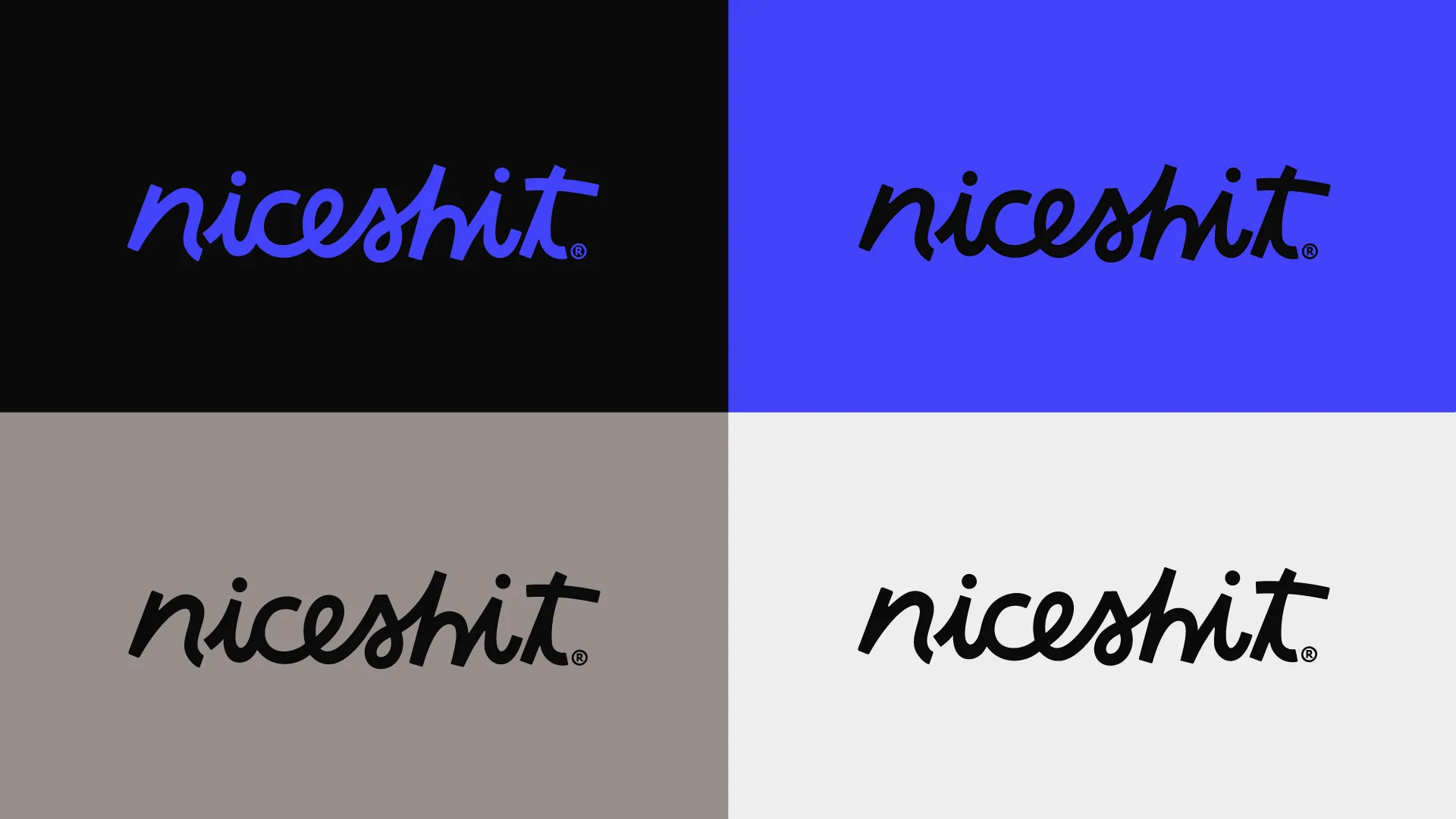 Niceshit Studio kỷ niệm 10 năm bằng bộ nhận diện và font chữ viết tay độc bản