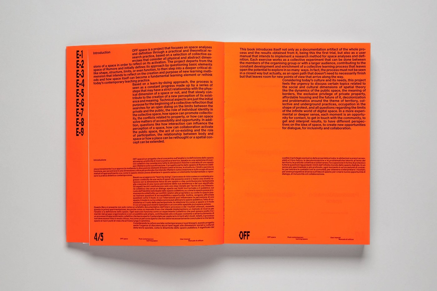 Image 8: Colorful print spreads highlighting high contrast editorial design layouts.