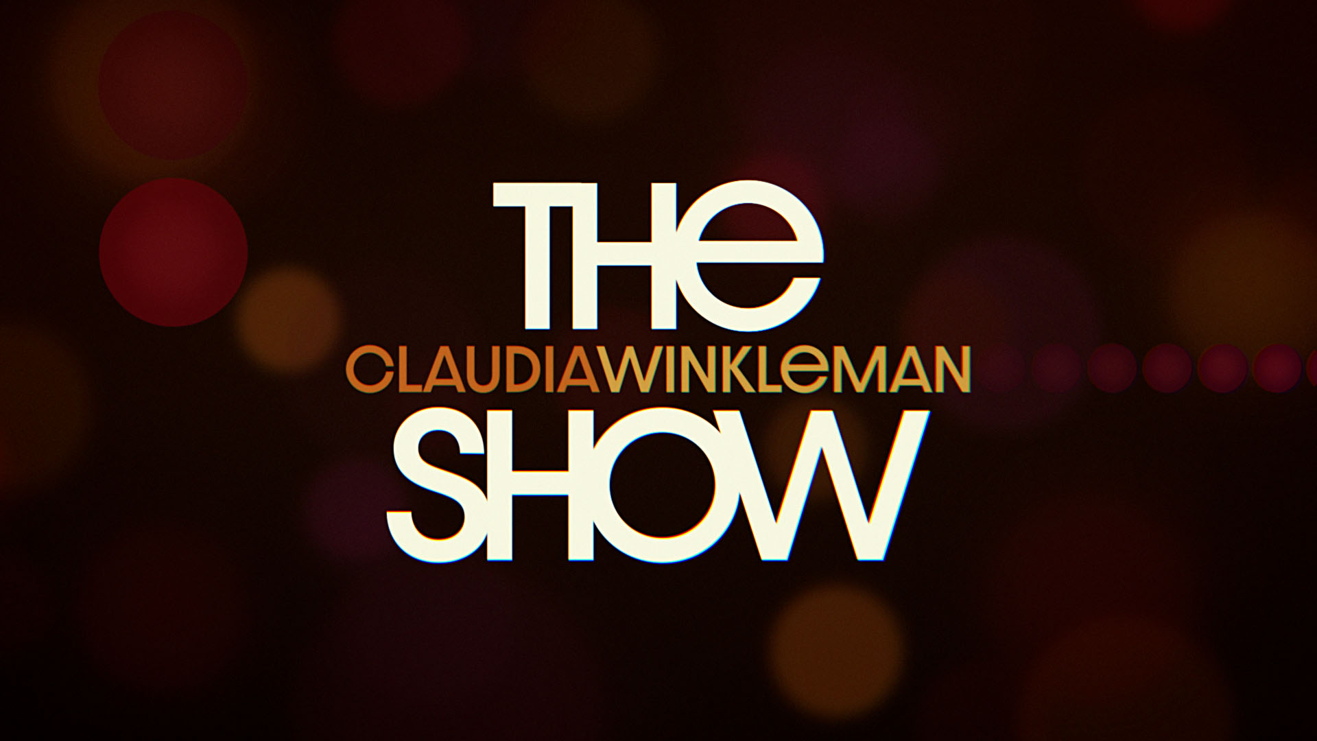 Chất Jazz và những vòng tròn biết nói trong title sequence của The Claudia Winkleman Show