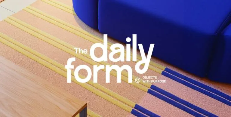 The Daily Form: Khi màu sắc và hình khối xoay chuyển không ngừng Img01 - The Daily Form: Khi màu sắc và hình khối xoay chuyển không ngừng