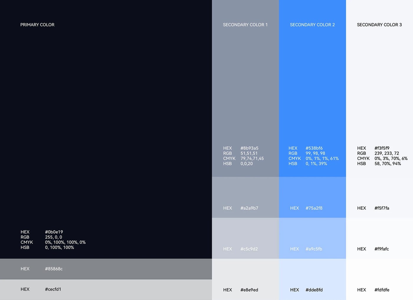 Image 8: technology company brand identity AI chip graphic elements and patterns